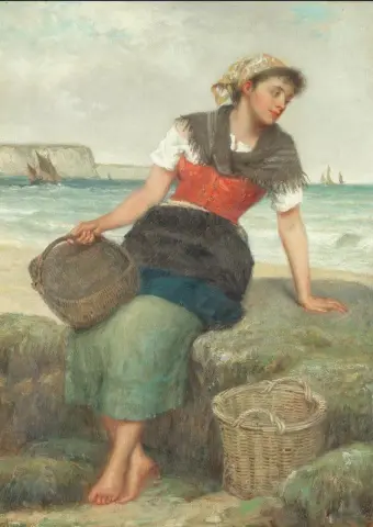 Μια ψαρεύτρα 1886