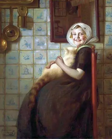 Francine And Her Cat