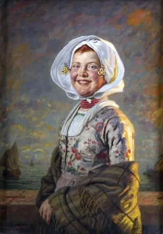 Portrait Of A Peasant Girl