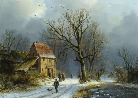Зима в лесу
