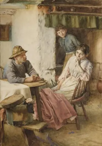 Un momento de ansiedad 1899