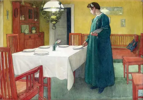 Internatet Lisbeth dukar Aka skollunch