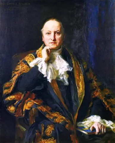 George Nathaniel Earl Curzon av Kedleston 1913