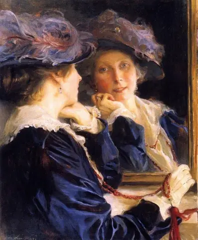 Lucy De Laszlo The Artist's Wife 1918