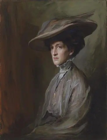 Mrs Herbert Asquith Later Countess Of Oxford And Asquith 1909