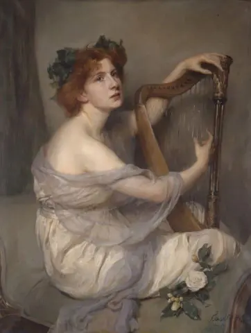 Portrait Of Catherine Baroness Emile Beaumont D Erlanger 1899