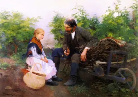 The Little Girl And The Gardener