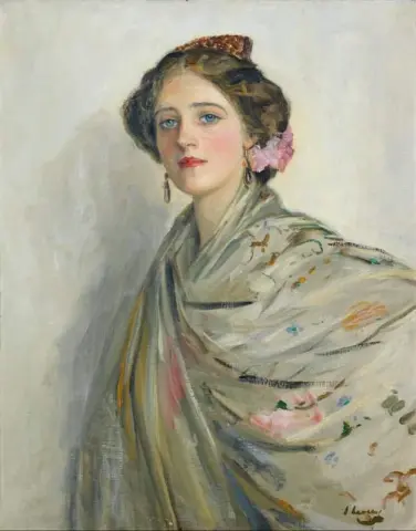 Μια δίκαιη Ισπανίδα κυρία Τσάουν 1909