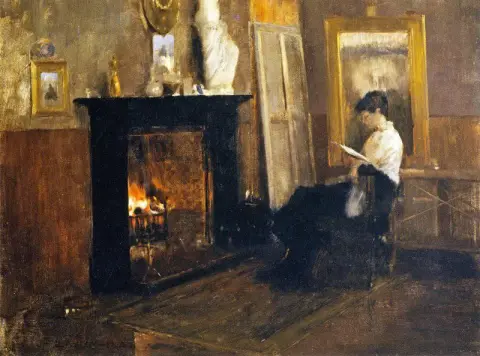 Μια ήσυχη μέρα στο στούντιο 1883