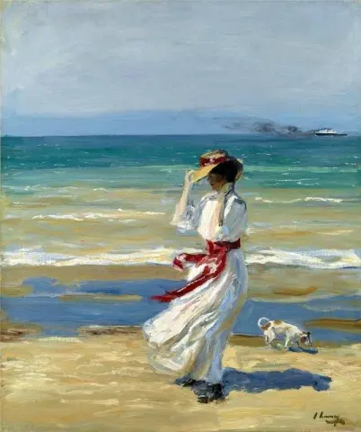 Μια άνεμη μέρα περίπου 1910