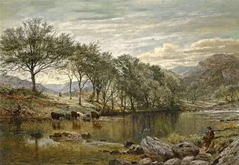 Hieno päivä Walesin joella 1866