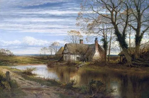 Worcestershiren mökki 1870