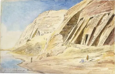 Abu Simbel Egitto 1867