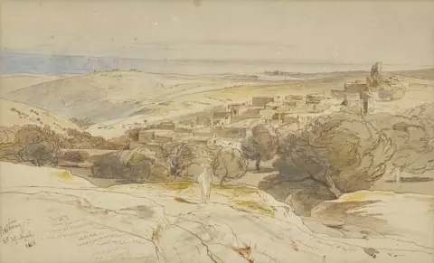 Un'ampia visione di Betania 1858