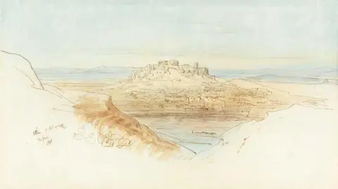 Atene dal Monte Licabetto 1848