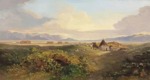 Nella Campagna Roma 1844