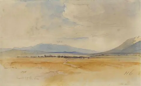 Migliaia di capre vicino a Tebe 1848