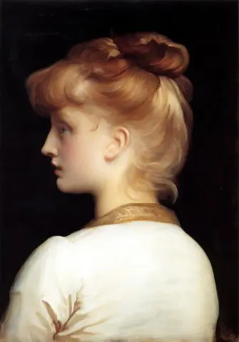 Uma garota por volta de 1886