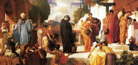 Andromache i fangenskap ca. 1888