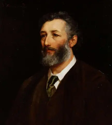 Portrett av Frederic Lord Leighton 1877