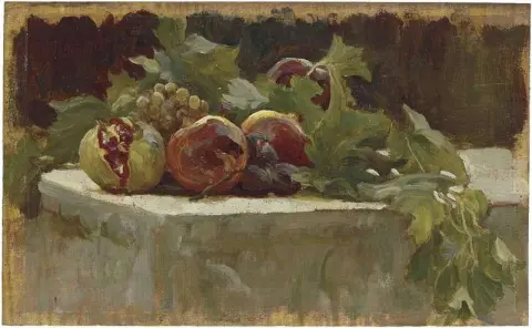 Stillebenstudie for Clytie ca. 1895