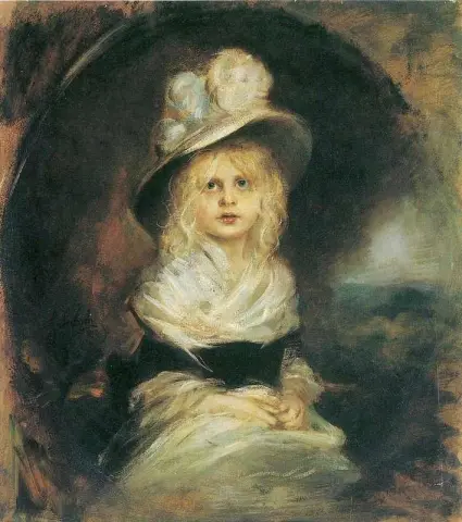 Porträtt av dottern Marion 1897