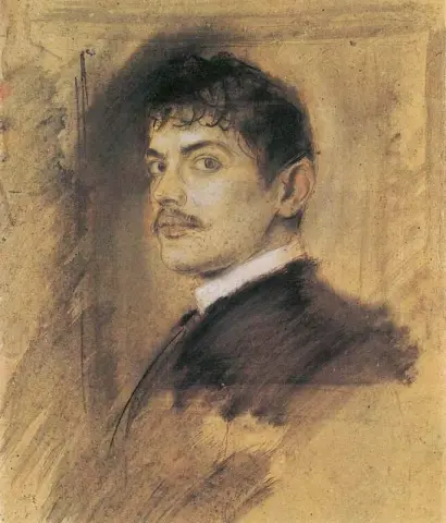 Porträtt av Franz Von Stuck ca 1892