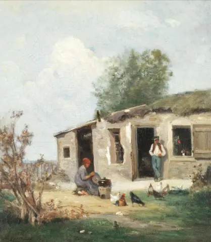 Bauernhof in der Normandie