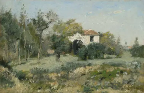 Das Weiße Haus Bois De Meudon ca. 1872-75