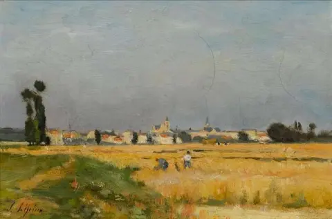 Die Ernte um Caen 1877-80