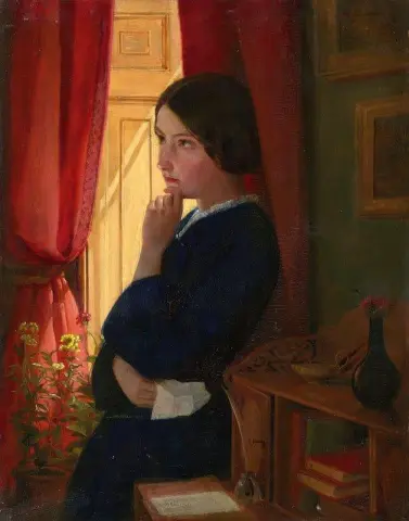 Vurderer et svar ca. 1860