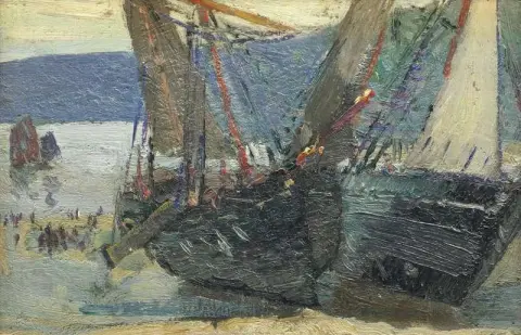 Χαμηλή παλίρροια στο Σεντ Άιβς