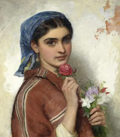 Ο Πωλητής Λουλουδιών 1868