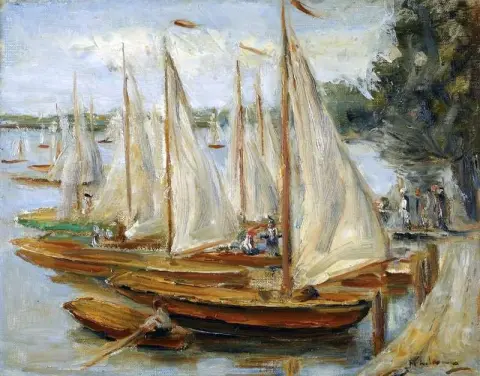 Segelboote am Wannsee