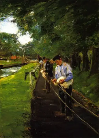 Der Seilweg in Edam 1904