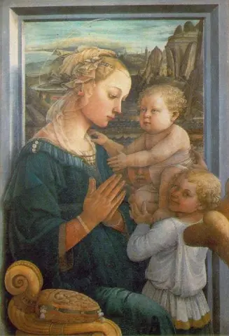 "Madonna mit Kind und Engeln"