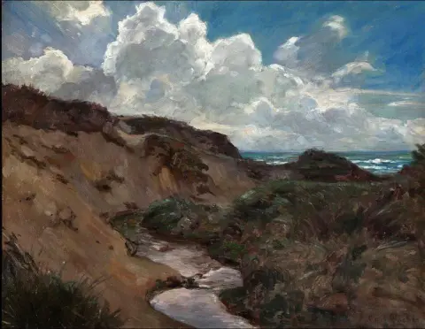 Coastal Scenery With Dunes