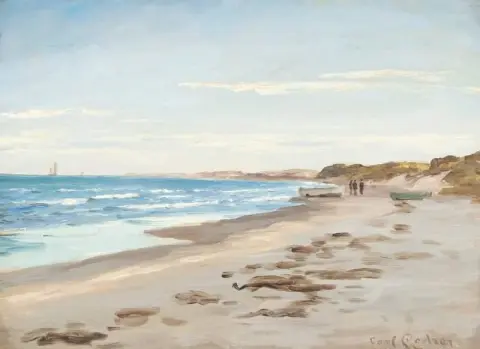Septemberaften Ved Solnedgang Skagen Soderstrand 1904
