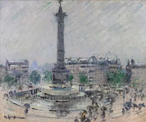 Place De La Bastille ca 1922