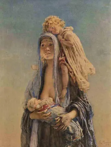 אם צפון אפריקאית 1875