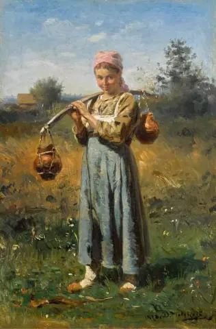 נערת איכרים 1878