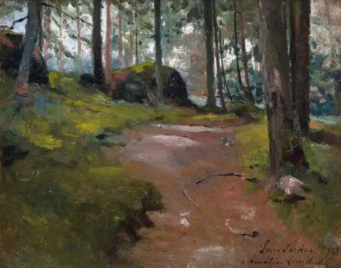 Metsäpolku Purolassa