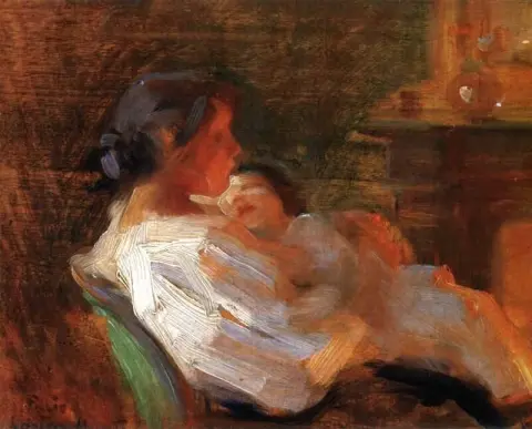 어머니와 아이, 1895년경