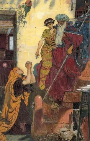 以利亚恢复寡妇的儿子 1864 年版本 2