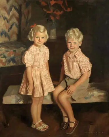 Bror och syster 1936