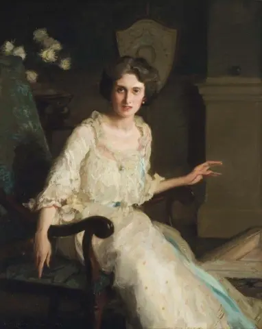 Porträtt av Miss Mary Nairn 1904