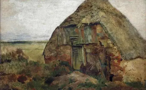 Un ovile vicino a Wolfheze circa 1859-60