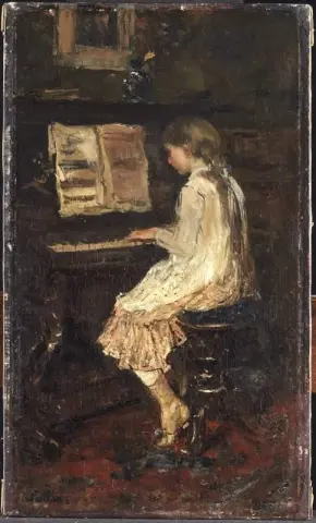 Ragazza Al Pianoforte