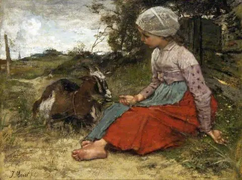 La capra da compagnia 1871