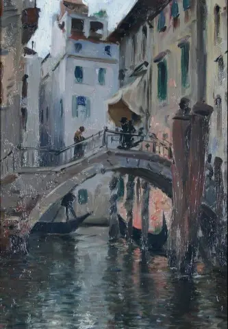 At Venetian Backwater